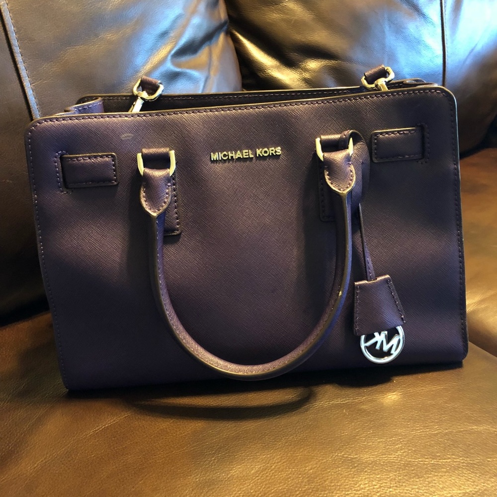 Michael Kors medium leather satchel